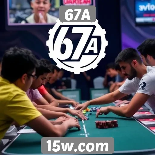 Eventos e torneios programados na plataforma 67A